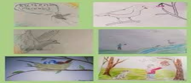 Құстар күніне орай «Құстар біздің досымыз» тақырыбында сурет байқауы ұйымдастырылды.