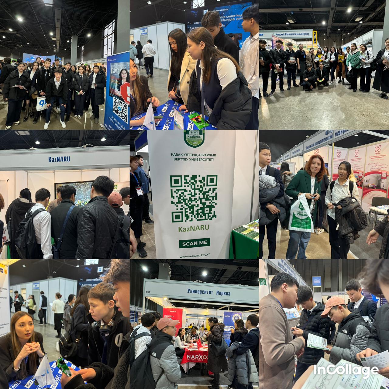 Атакент көрме орталығында өткен халықаралық  "Білім және мансап-2024" көрмесі өтті.