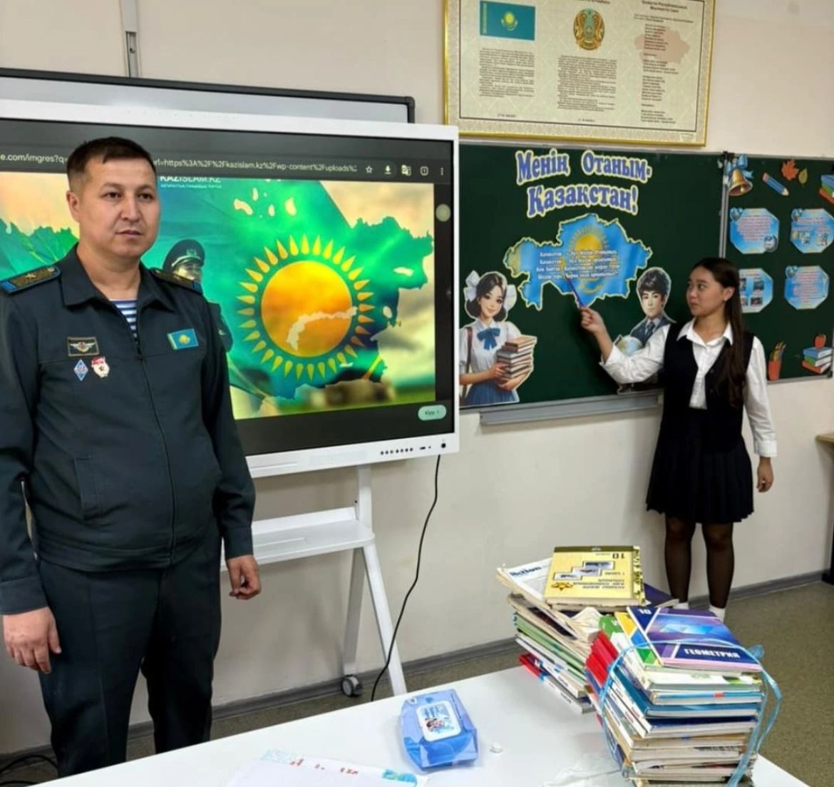 2025 жылдың 1 қыркүйегінде Білім күні «БІРТҰТАС ЕЛ- БІРТҰТАС ЖЕР» Отан қорғаушыларды тәрбиелеудің идеологиялық негізі тақырыбында «Ерлік сабағы» өткізілді.